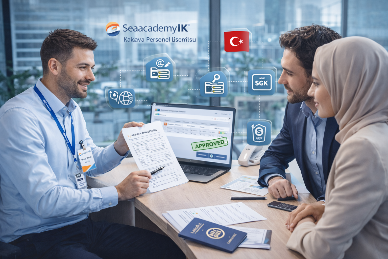 Seaacademyik Yabancı Personel İşlemleri