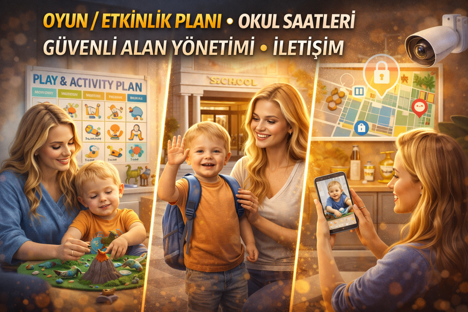 Çocuk bakımı başvuru