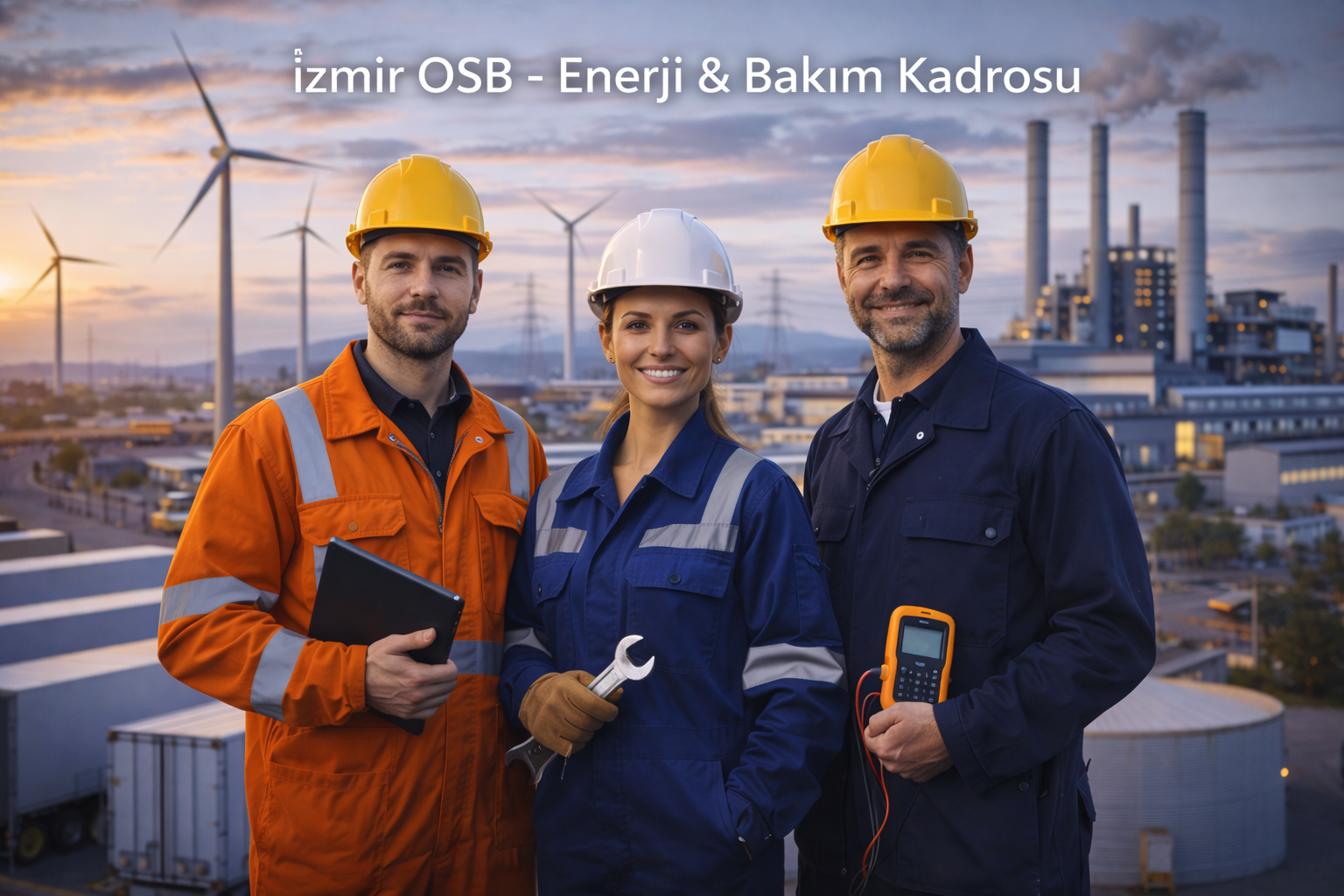 İzmir OSB — Enerji & Bakım Kadrosu