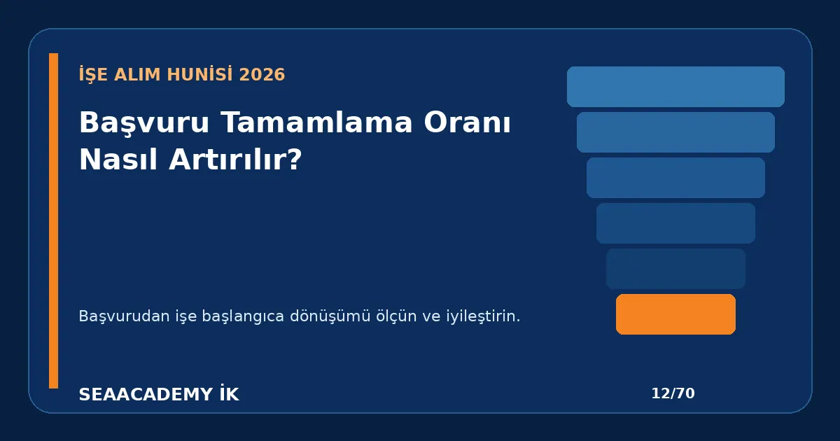 Başvuru Tamamlama Oranı Nasıl Artırılır?