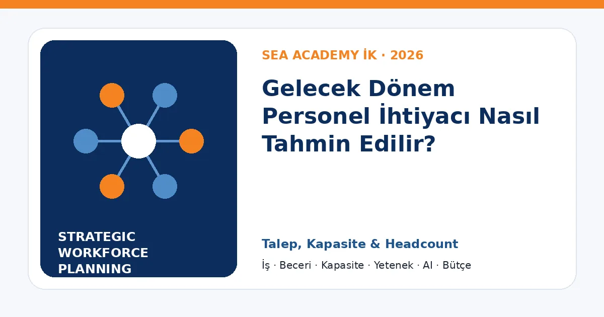 Gelecek Dönem Personel İhtiyacı Nasıl Tahmin Edilir?