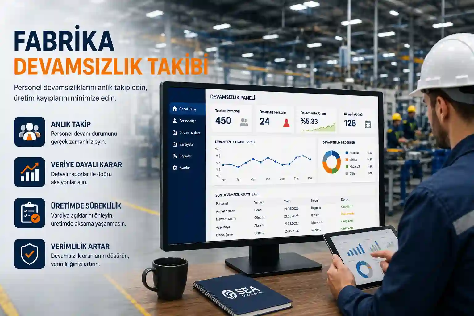 Fabrika Devamsızlık Takibi