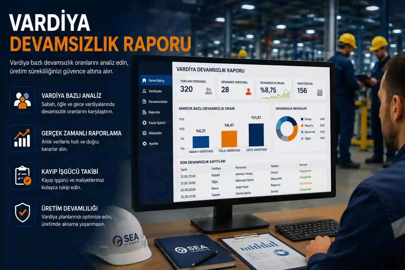 Vardiya Devamsızlık Raporu