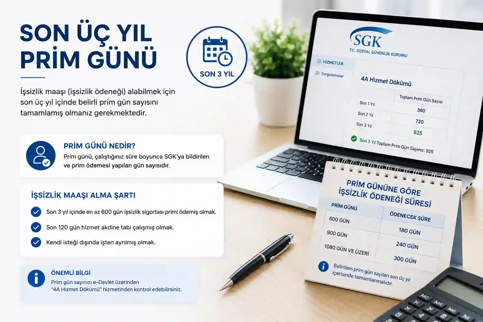 Son üç yıl prim günü
