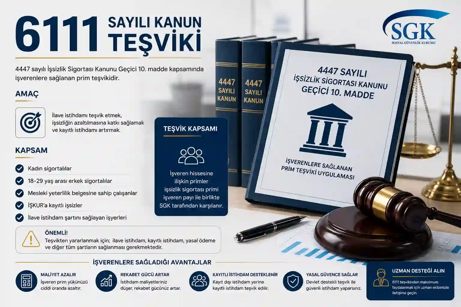 6111 kanun teşvik şartları