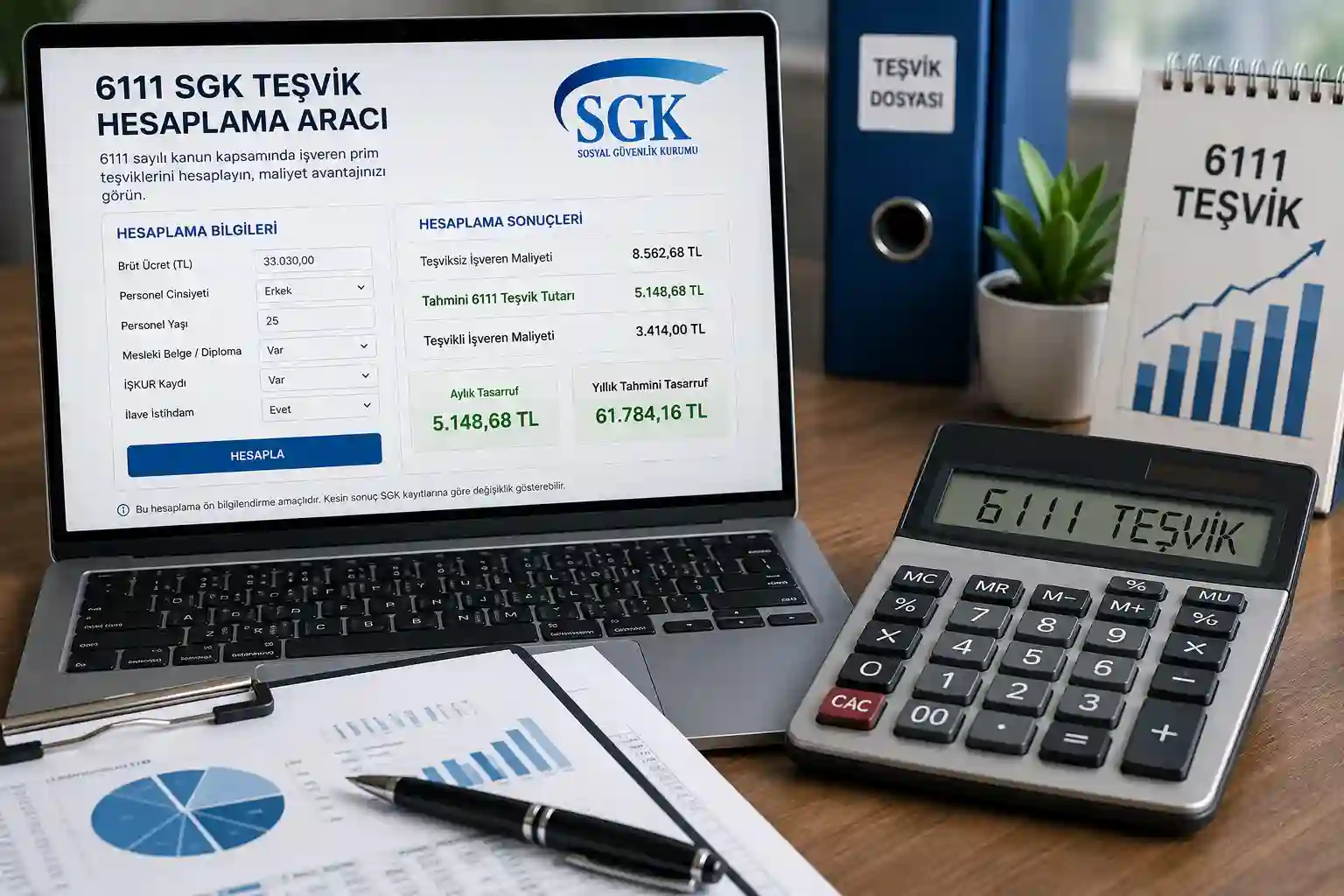 SGK teşvik hesaplama