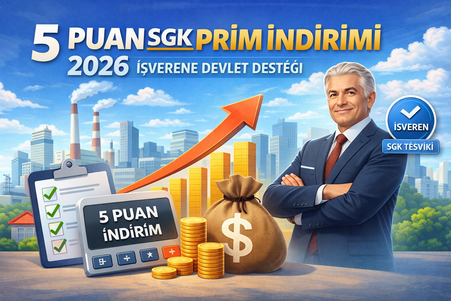 5 Puan SGK Prim İndirimi