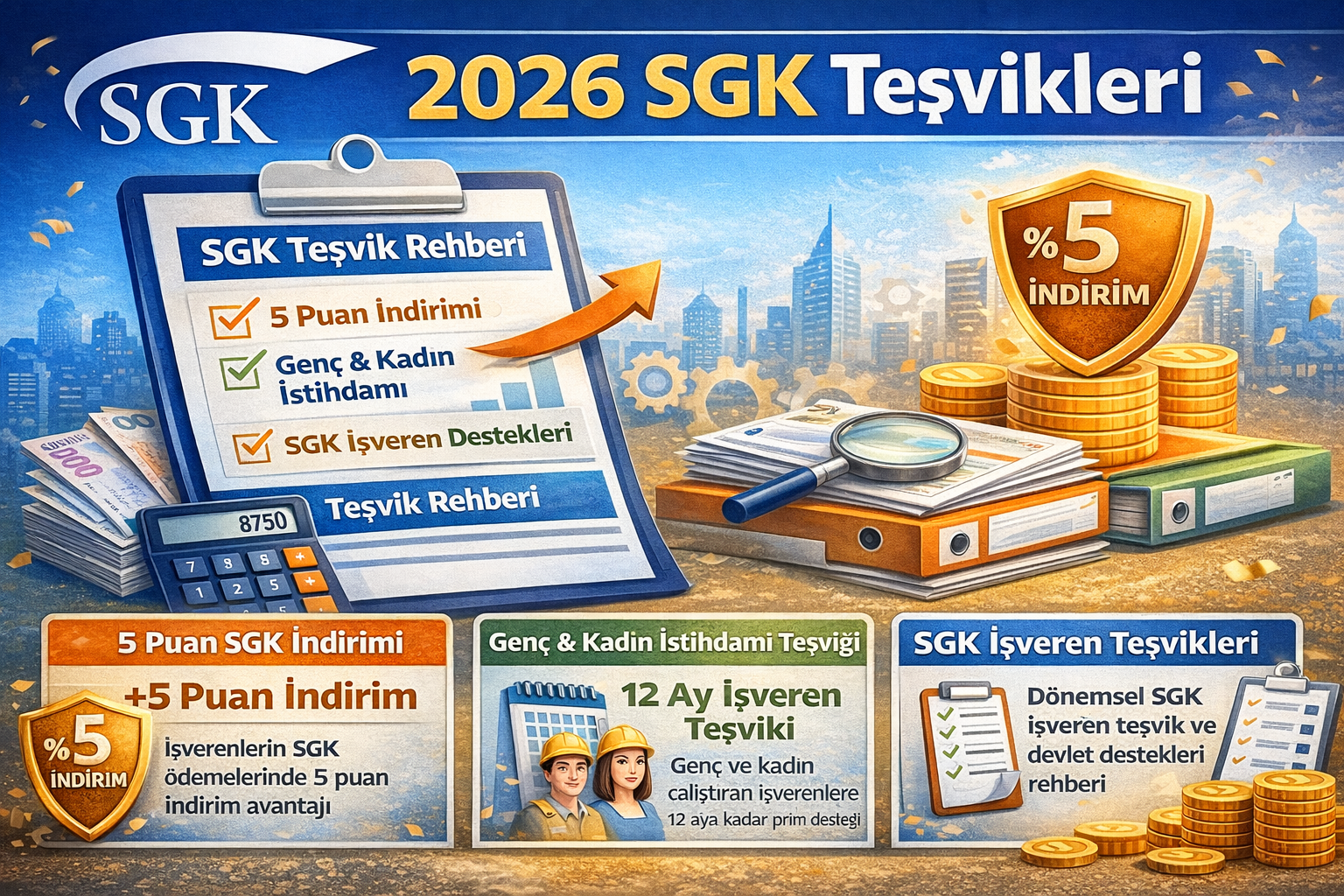 2026 SGK teşvikleri ve işveren destekleri