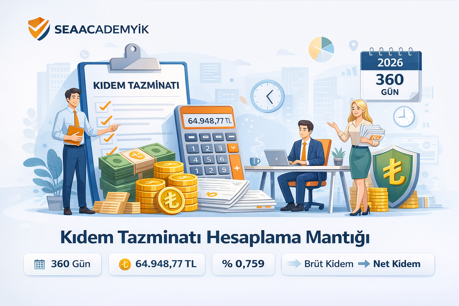 Toplu çıkış hesaplama - kıdem ve ihbar tazminatı