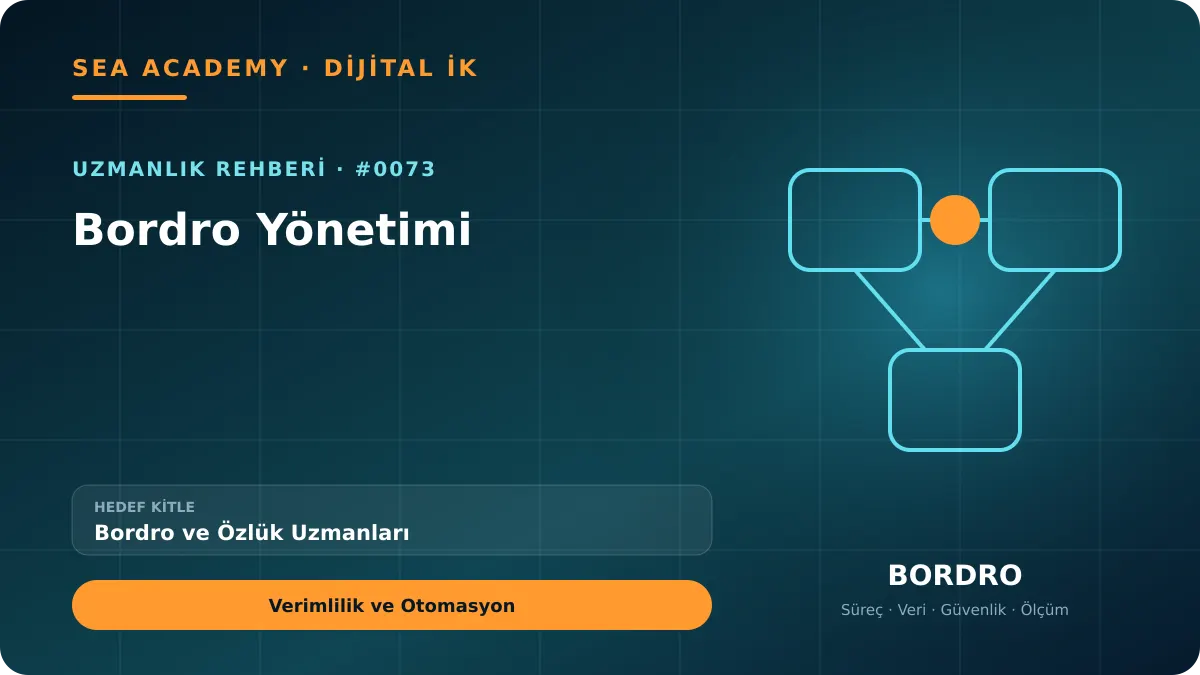 Bordro ve Özlük Uzmanları İçin Bordro Yönetimi: Verimlilik ve Otomasyon için özgün rehber kapağı