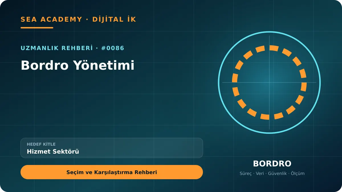 Hizmet Sektörü İçin Bordro Yönetimi: Seçim ve Karşılaştırma Rehberi için özgün rehber kapağı
