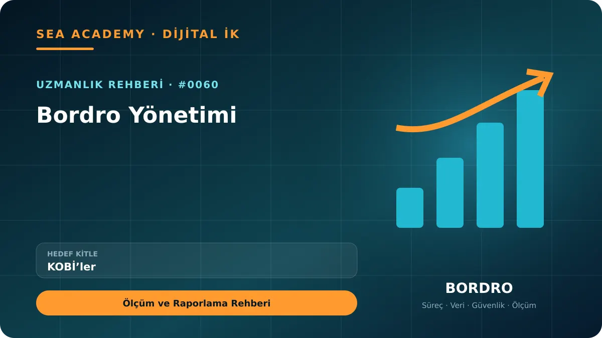 KOBİ’ler İçin Bordro Yönetimi: Ölçüm ve Raporlama Rehberi için özgün rehber kapağı