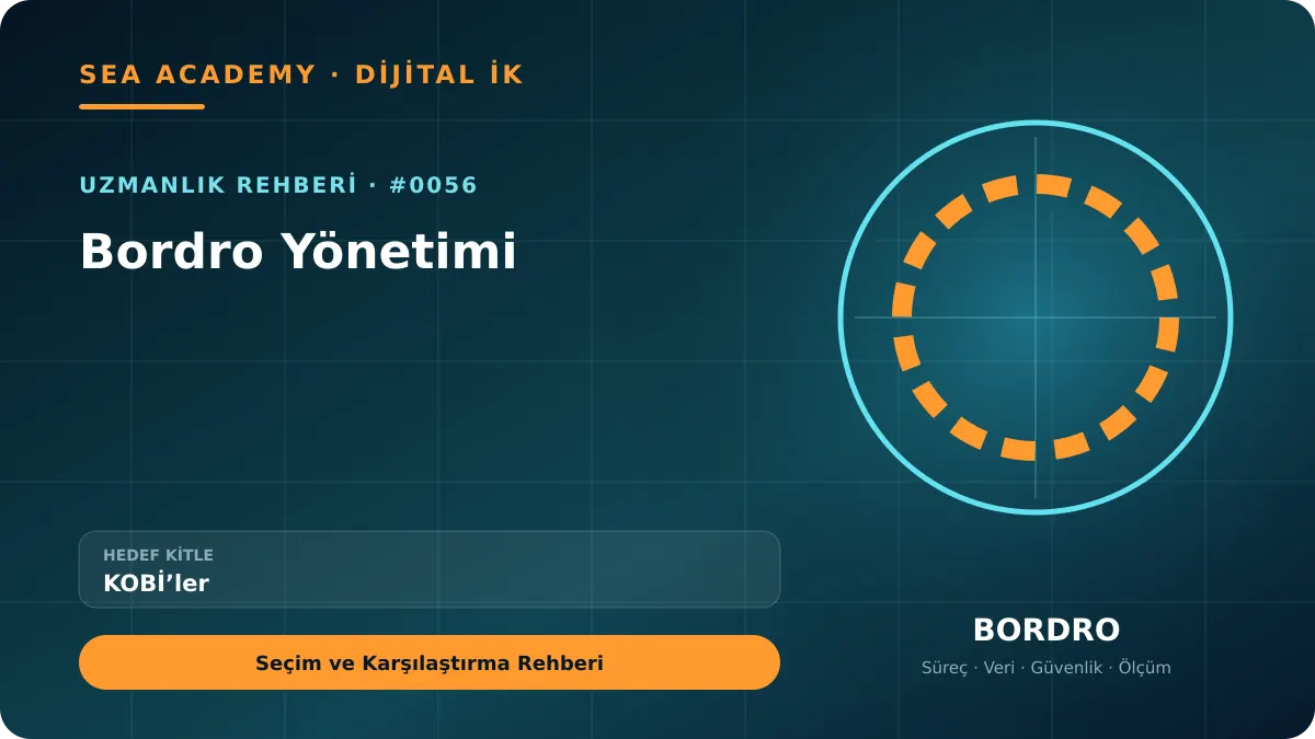 KOBİ’ler İçin Bordro Yönetimi: Seçim ve Karşılaştırma Rehberi için özgün rehber kapağı