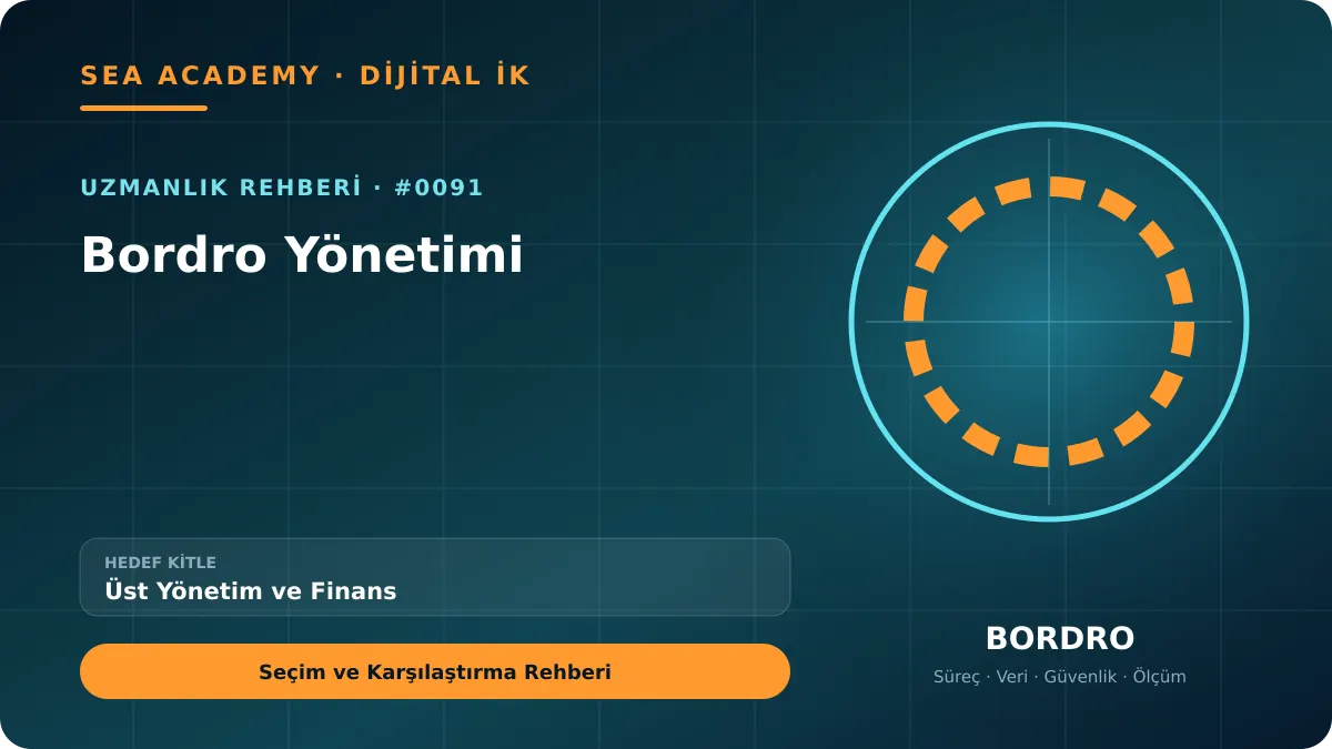 Üst Yönetim ve Finans İçin Bordro Yönetimi: Seçim ve Karşılaştırma Rehberi için özgün rehber kapağı