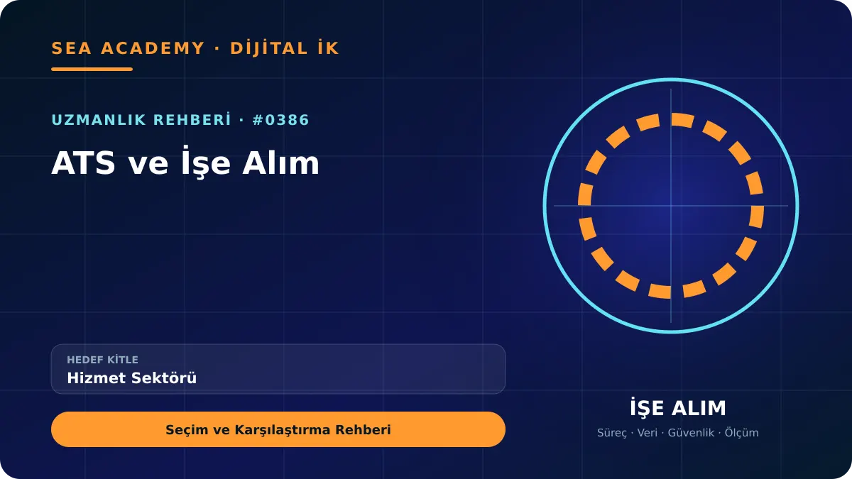 Hizmet Sektörü İçin ATS ve İşe Alım: Seçim ve Karşılaştırma Rehberi için özgün rehber kapağı