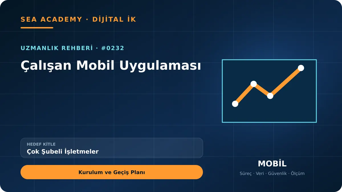 Çok Şubeli İşletmeler İçin Çalışan Mobil Uygulaması: Kurulum ve Geçiş Planı için özgün rehber kapağı