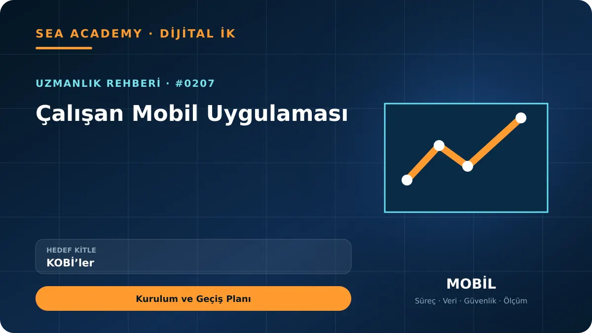KOBİ’ler İçin Çalışan Mobil Uygulaması: Kurulum ve Geçiş Planı için özgün rehber kapağı