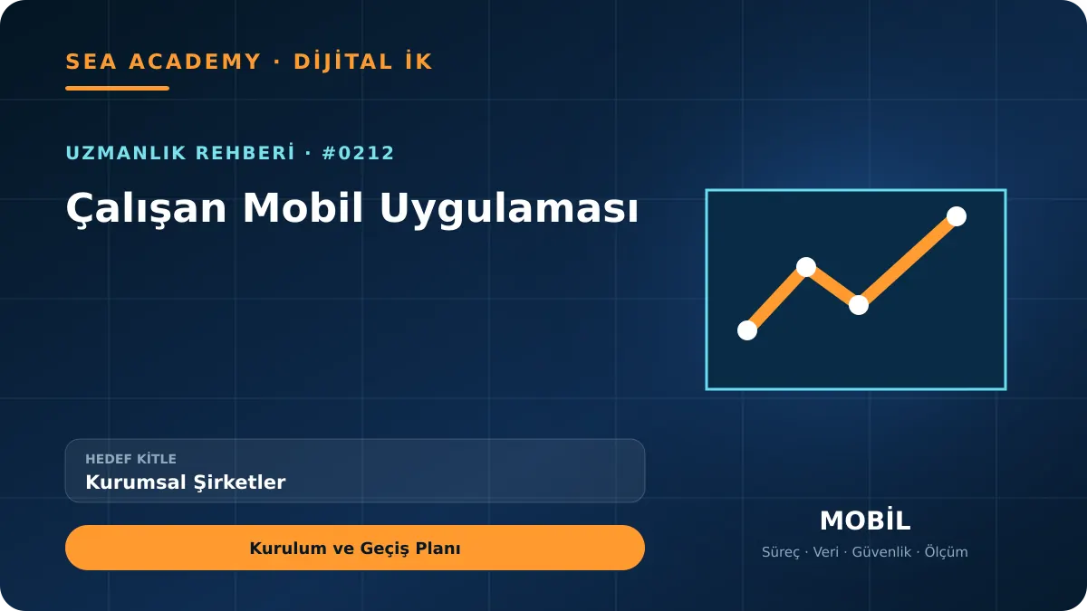Kurumsal Şirketler İçin Çalışan Mobil Uygulaması: Kurulum ve Geçiş Planı için özgün rehber kapağı
