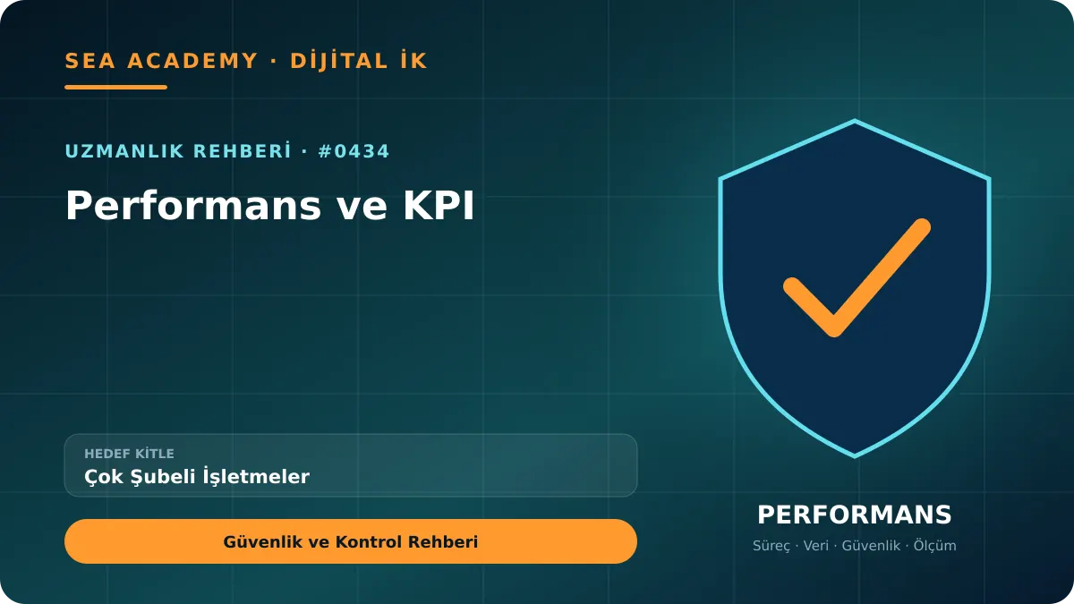 Çok Şubeli İşletmeler İçin Performans ve KPI: Güvenlik ve Kontrol Rehberi için özgün rehber kapağı