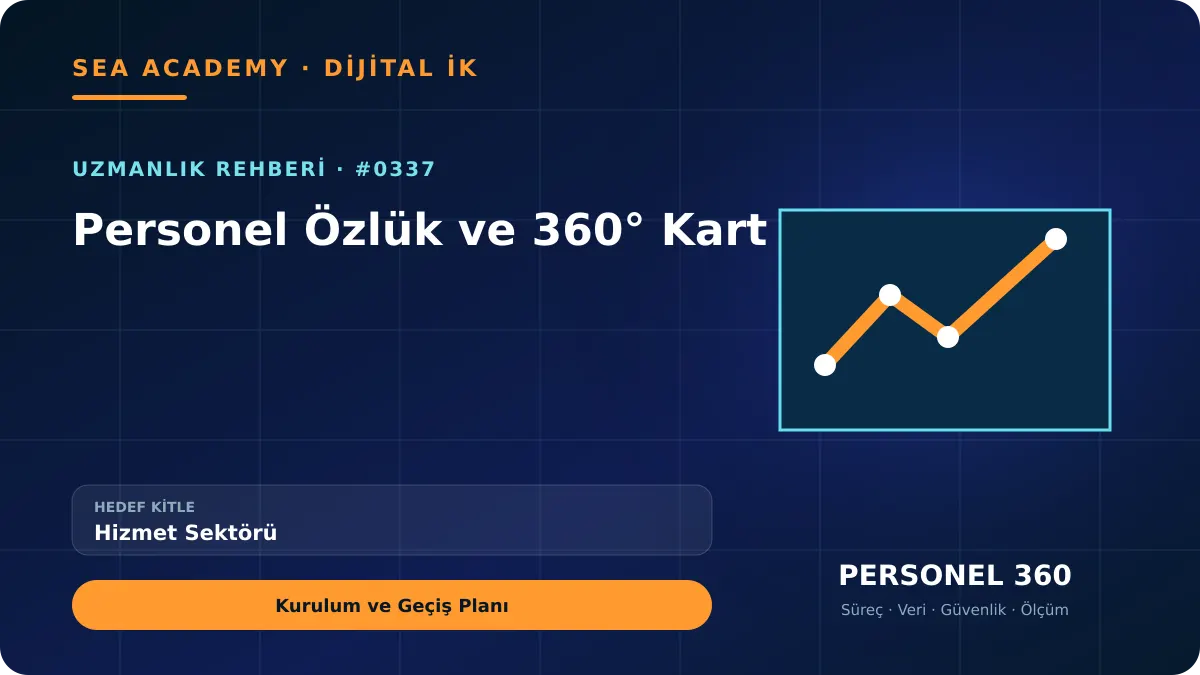 Hizmet Sektörü İçin Personel Özlük ve 360° Kart: Kurulum ve Geçiş Planı için özgün rehber kapağı