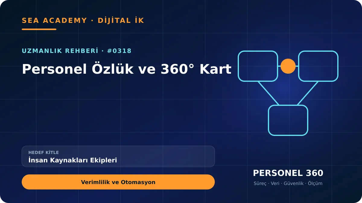 İnsan Kaynakları Ekipleri İçin Personel Özlük ve 360° Kart: Verimlilik ve Otomasyon için özgün rehber kapağı