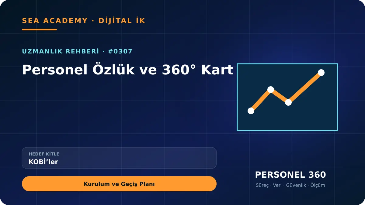 KOBİ’ler İçin Personel Özlük ve 360° Kart: Kurulum ve Geçiş Planı için özgün rehber kapağı