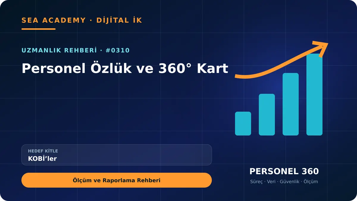 KOBİ’ler İçin Personel Özlük ve 360° Kart: Ölçüm ve Raporlama Rehberi için özgün rehber kapağı