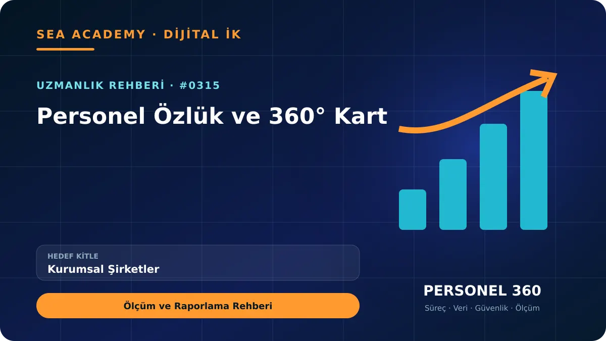 Kurumsal Şirketler İçin Personel Özlük ve 360° Kart: Ölçüm ve Raporlama Rehberi için özgün rehber kapağı