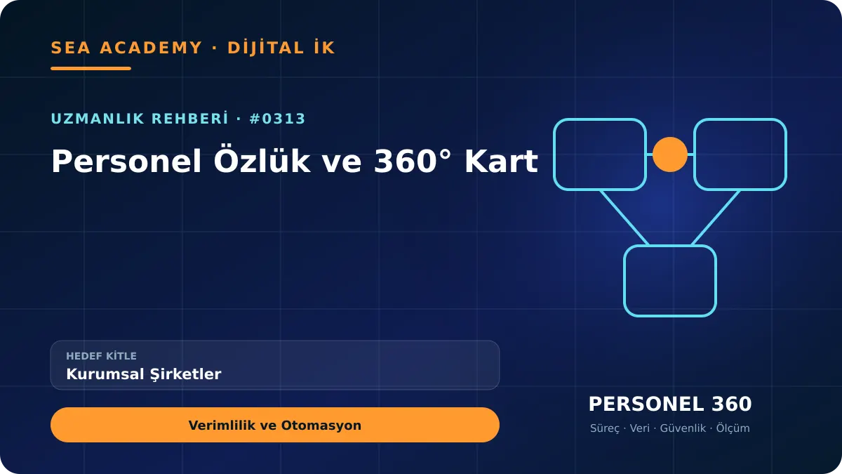 Kurumsal Şirketler İçin Personel Özlük ve 360° Kart: Verimlilik ve Otomasyon için özgün rehber kapağı