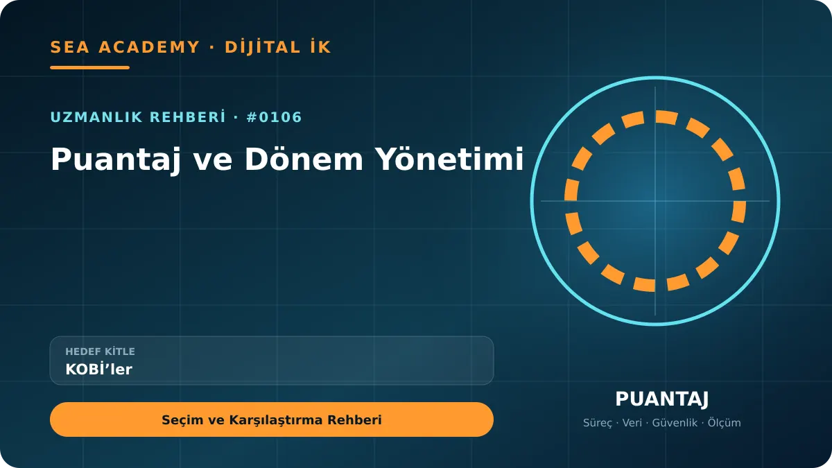 KOBİ’ler İçin Puantaj ve Dönem Yönetimi: Seçim ve Karşılaştırma Rehberi için özgün rehber kapağı