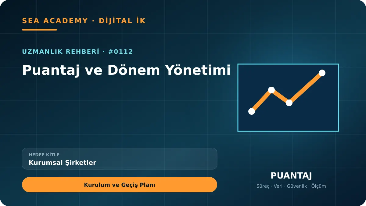Kurumsal Şirketler İçin Puantaj ve Dönem Yönetimi: Kurulum ve Geçiş Planı için özgün rehber kapağı