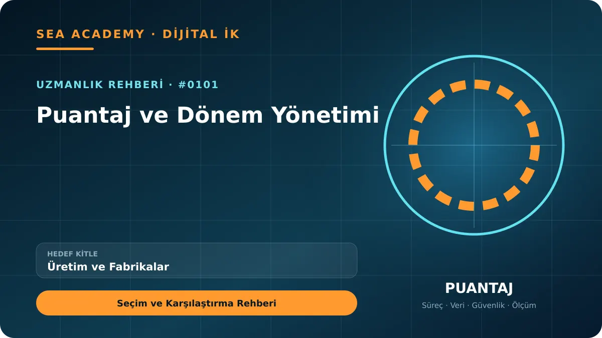 Üretim ve Fabrikalar İçin Puantaj ve Dönem Yönetimi: Seçim ve Karşılaştırma Rehberi için özgün rehber kapağı