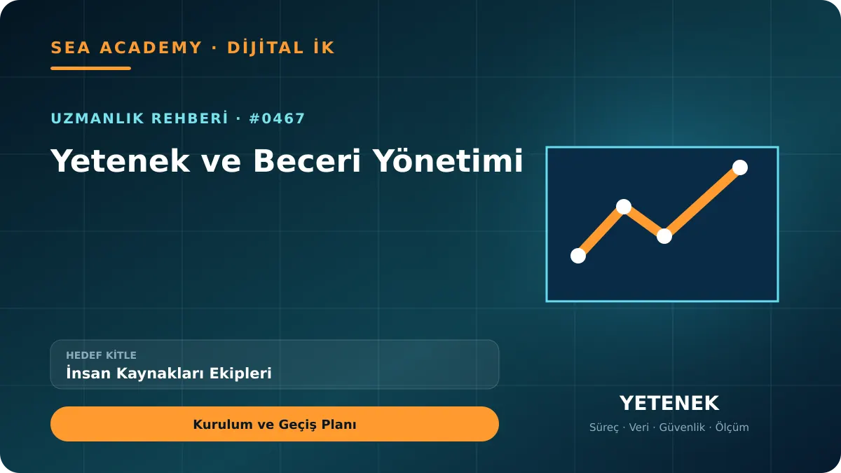 İnsan Kaynakları Ekipleri İçin Yetenek ve Beceri Yönetimi: Kurulum ve Geçiş Planı için özgün rehber kapağı