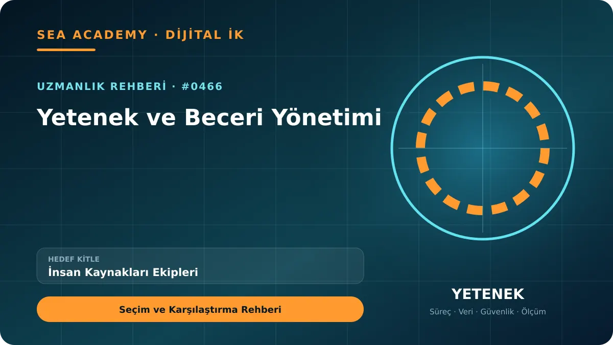 İnsan Kaynakları Ekipleri İçin Yetenek ve Beceri Yönetimi: Seçim ve Karşılaştırma Rehberi için özgün rehber kapağı
