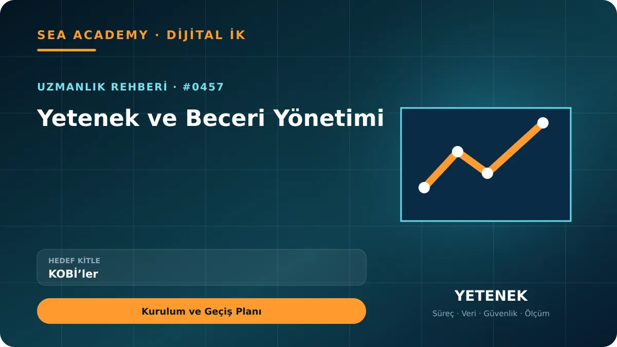 KOBİ’ler İçin Yetenek ve Beceri Yönetimi: Kurulum ve Geçiş Planı için özgün rehber kapağı
