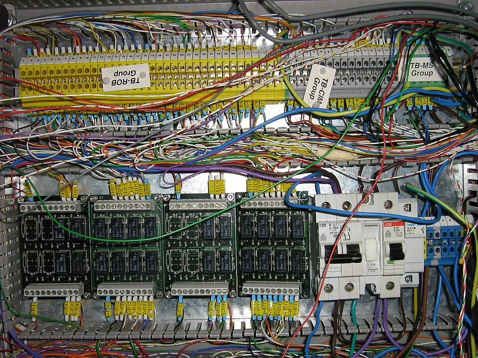 Teknoloji ve bilgisayar çalışma ortamından bir görünüm
