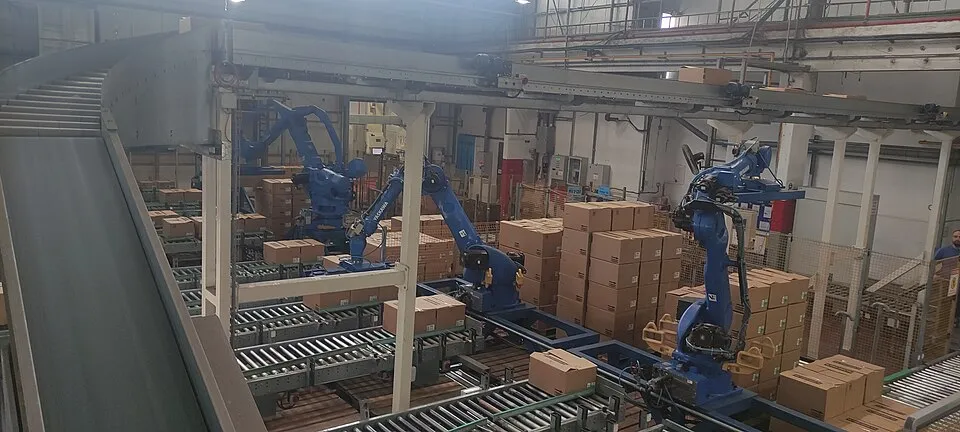 Üretim ve sanayi çalışma ortamından bir görünüm