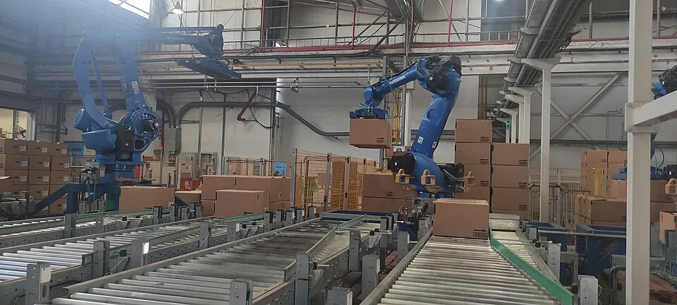 Üretim ve sanayi çalışma ortamından bir görünüm