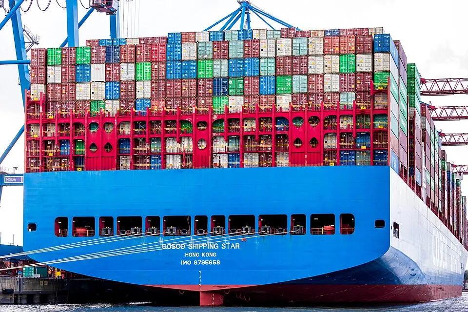 Cosco Shipping Star - IMO 9795658 - moored at Container Terminal Tollerort, Hamburg-9367.jpg