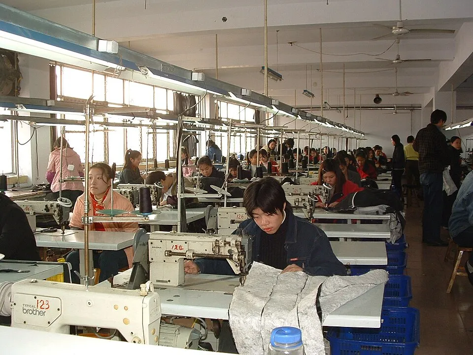 Üretim ve sanayi çalışma ortamından bir görünüm