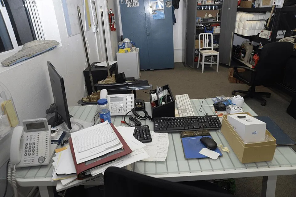 Ofis ve ortak çalışma ortamından bir görünüm