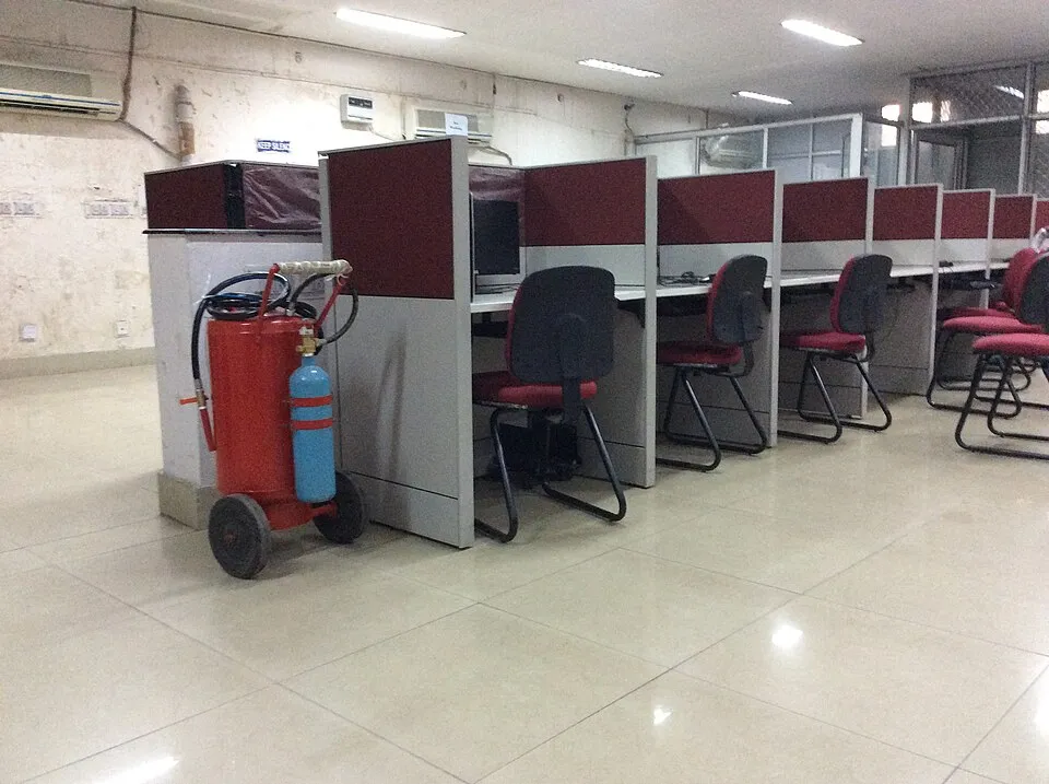 Ofis ve ortak çalışma ortamından bir görünüm