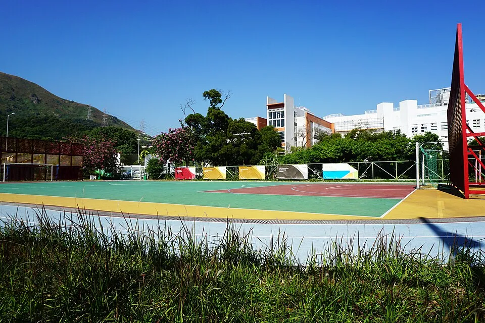 Football pitch of Hong Kong Institute of Vocational Education (Tuen Mun).jpg