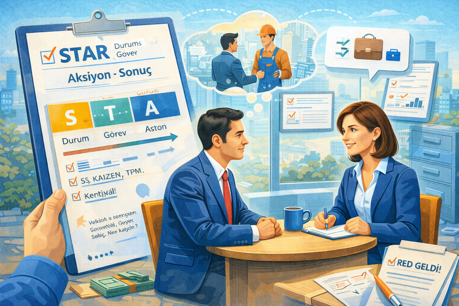 Mülakat hazırlığı: örnek sorular ve STAR tekniği