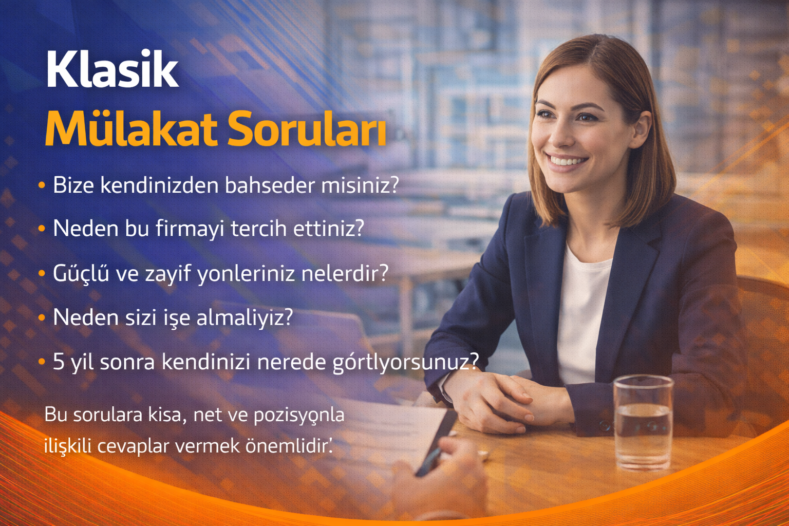 Klasik mülakat soruları