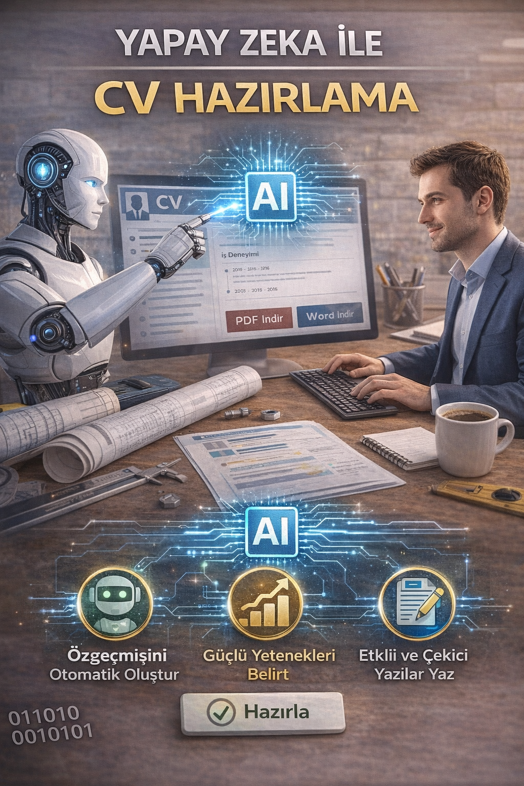 Yapay zeka ile CV hazırlama