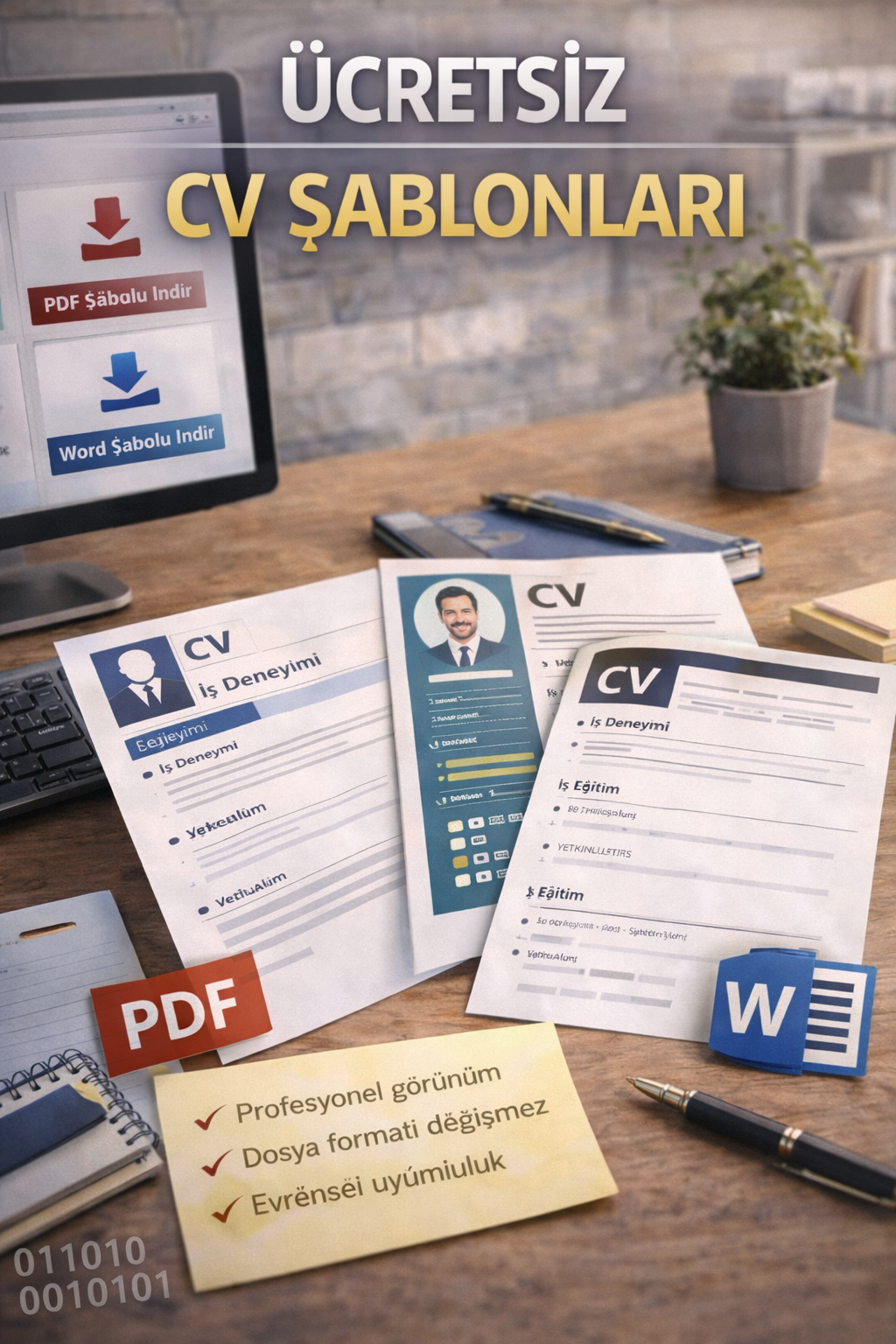 Boş CV şablonları