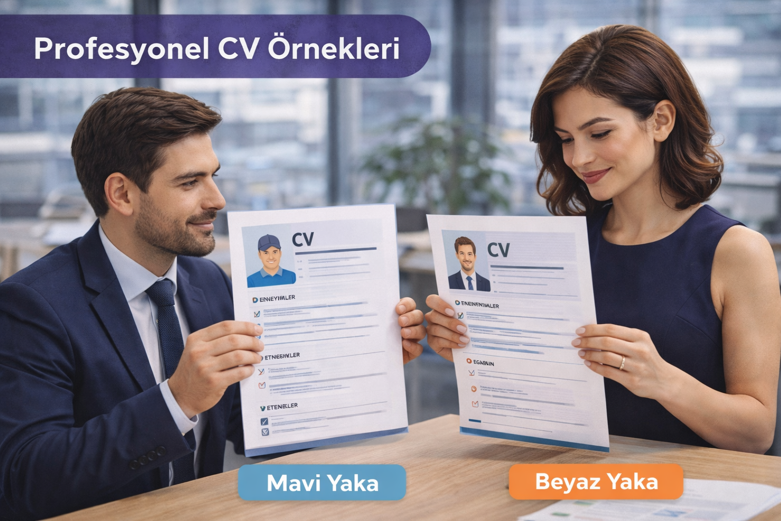 Profesyonel CV örnekleri