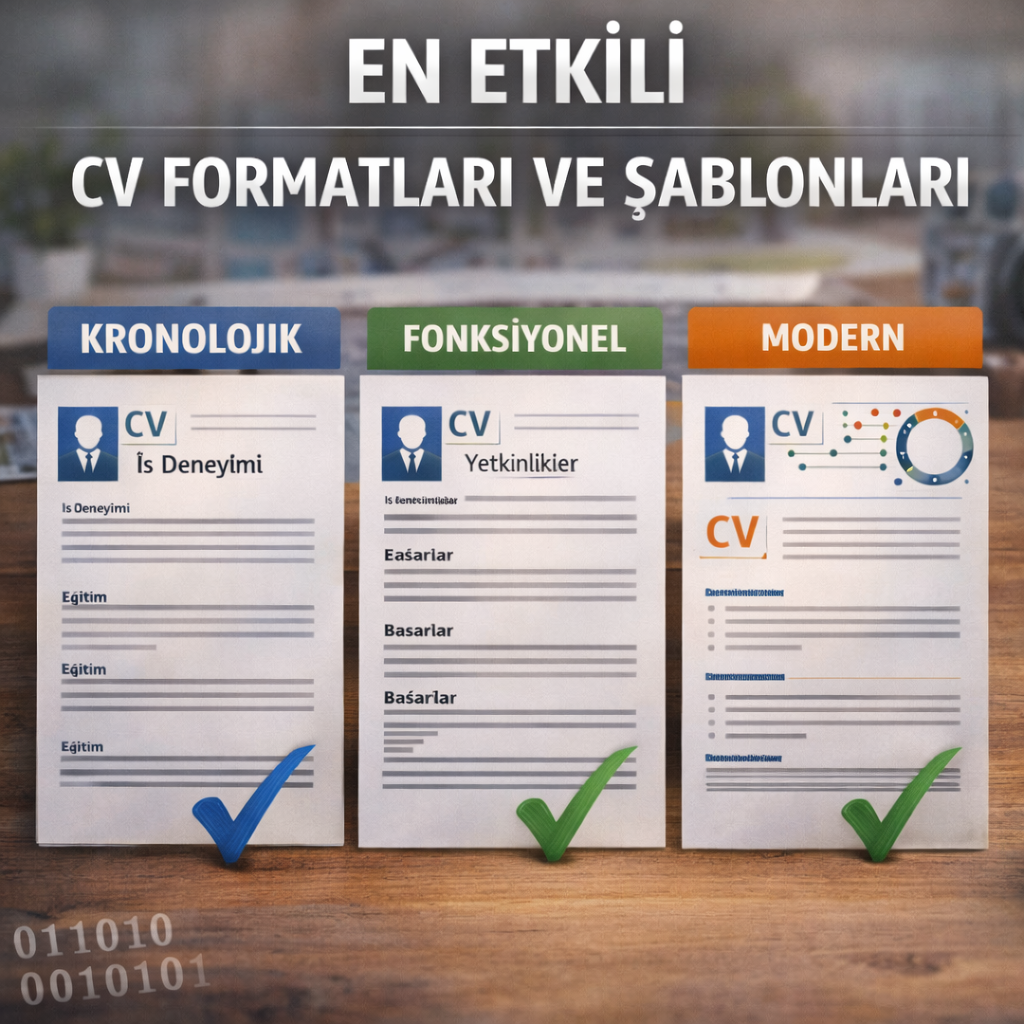 CV formatları ve şablonlar