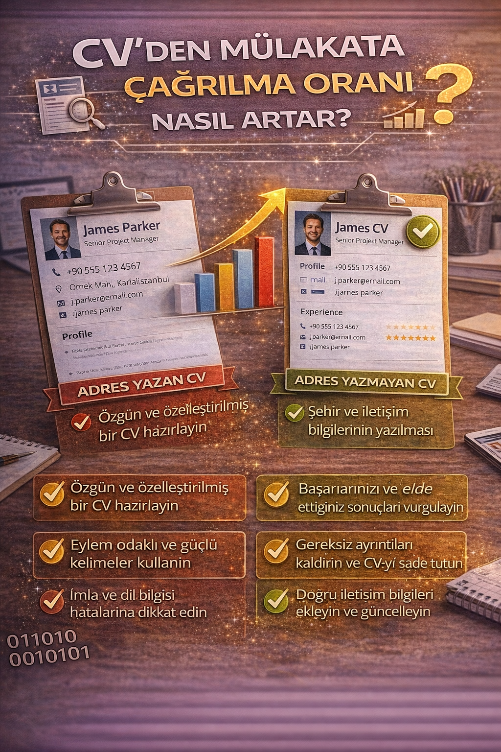 CV mülakat oranı artırma